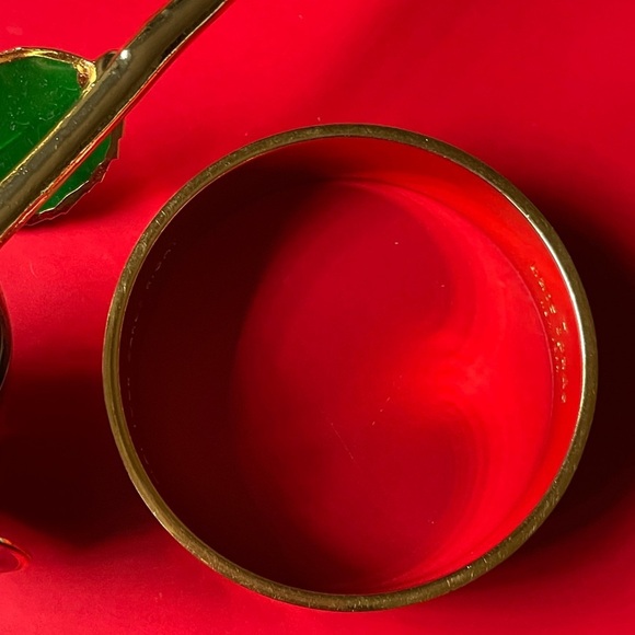 KATE SPADE BRACELET,Play Your Cards Rigth Bangle,Kate Spade Heart Bangle - Picture 9 of 11